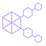 A black background with a purple pattern on it.