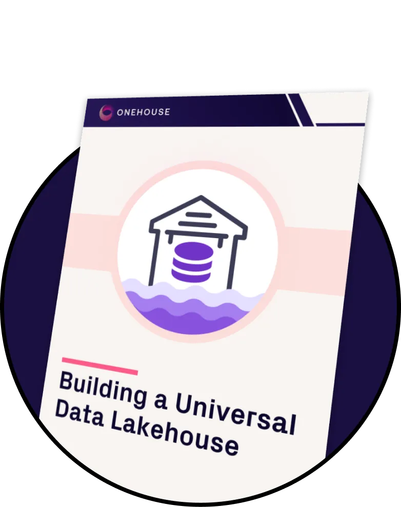 Universal Data Lakehouse hero image